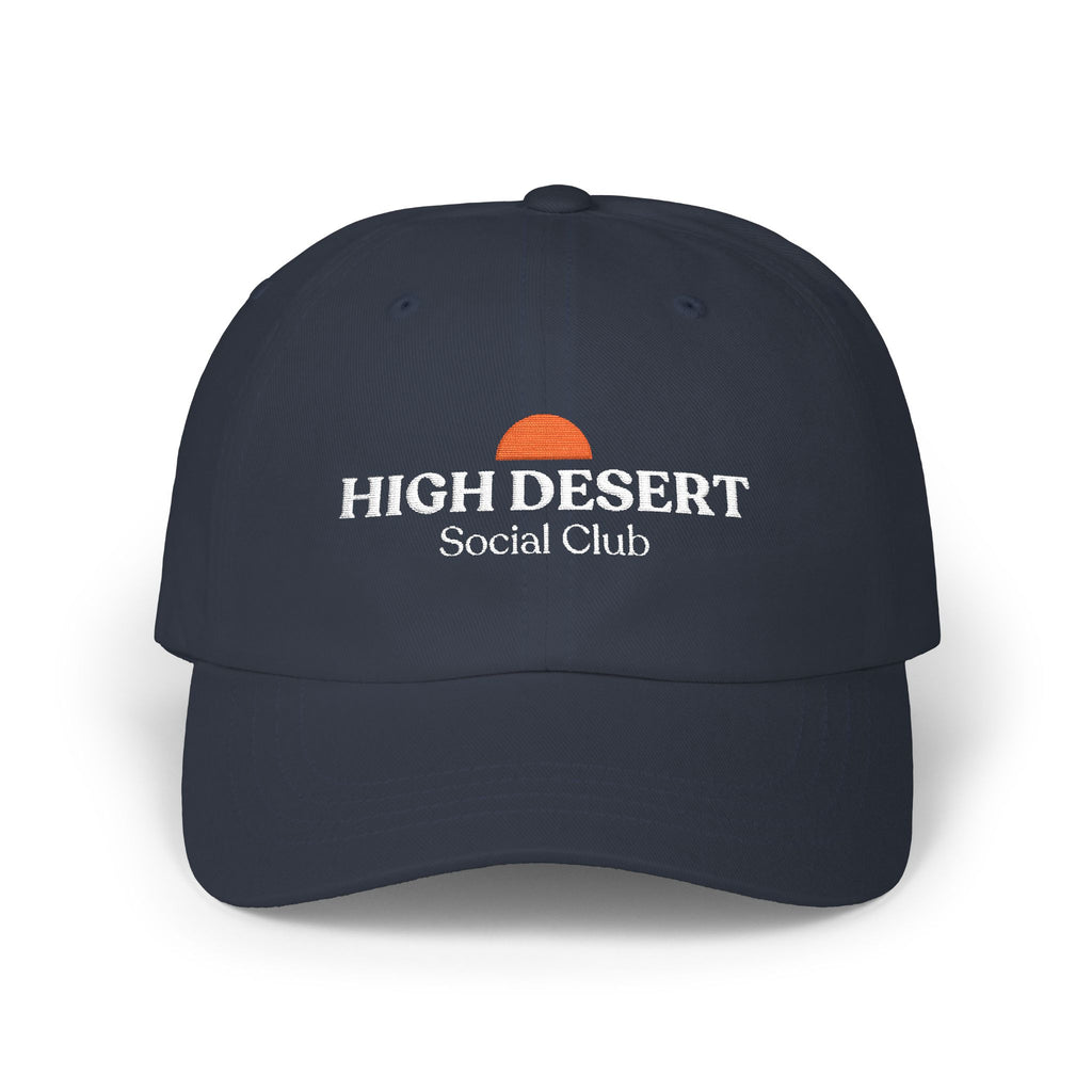 High Desert Social Club Dad Cap – Sunset Embroidered Baseball Hat